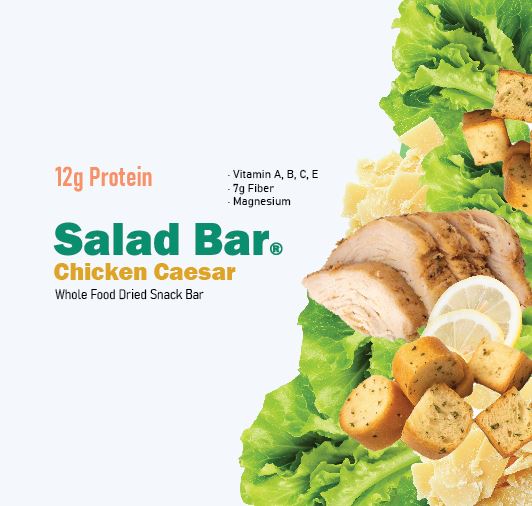 Chicken Caesar Salad Protein Bar - Box of 12